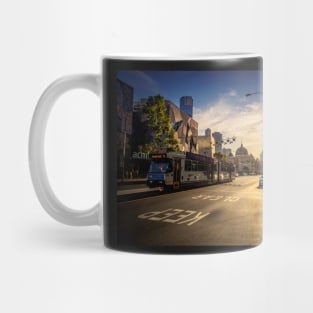 Flinders St Station at Sunset Mug